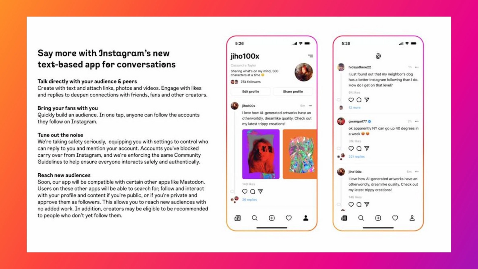 Meta pretende lançar concorrente do Twitter em junho, aplicativo utilizará plataforma do Instagram